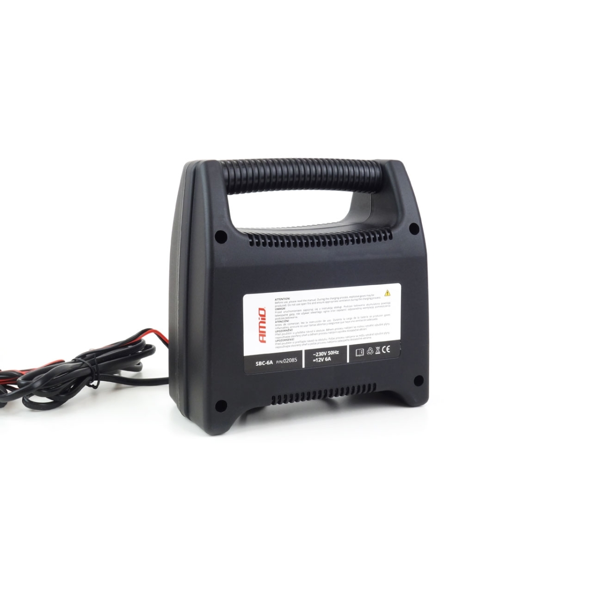 AMiO Φορτιστής Μπαταρίας Αυτοκινήτου 12V 6A 02085 - Image 3
