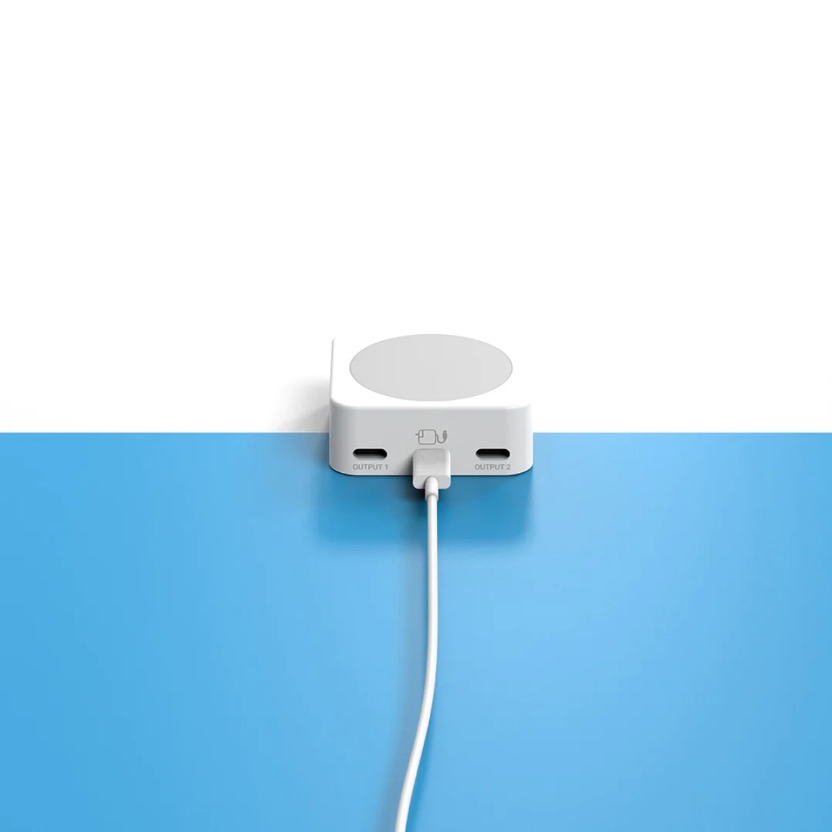 OneAdaptr MacMate Ασύρματο Charge Pad για Type C Φορτιστή MacBook Λευκό MM-W01W - Image 2