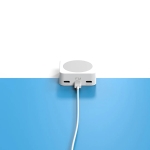 OneAdaptr MacMate Ασύρματο Charge Pad για Type C Φορτιστή MacBook Λευκό MM-W01W - Image 2