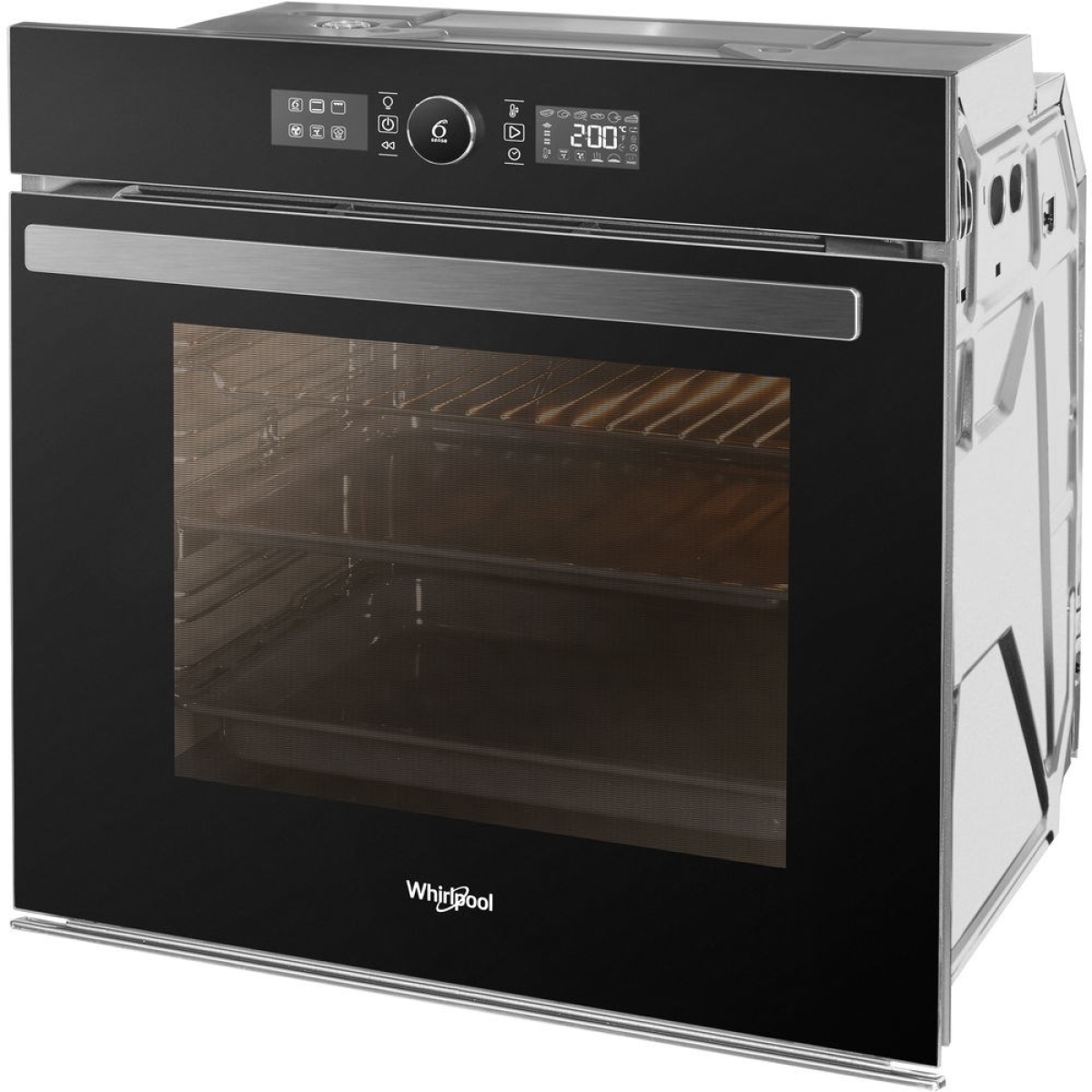 Whirlpool Φούρνος άνω Πάγκου 73lt χωρίς Εστίες Π59.5εκ. Μαύρος AKZ9 6230 NB - Image 2