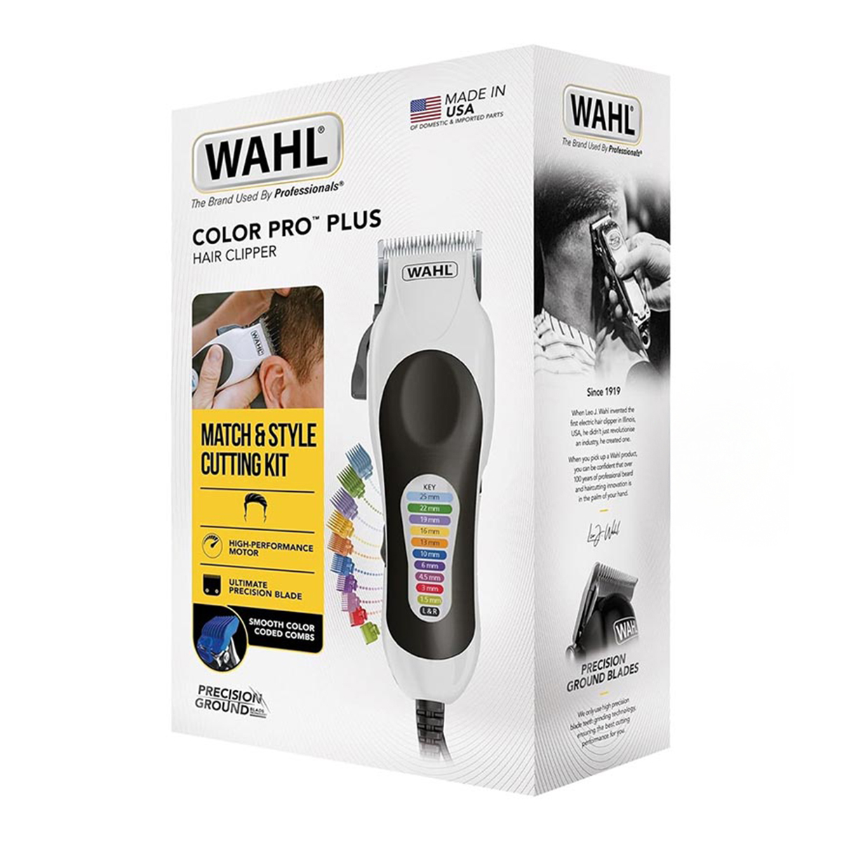 Wahl Color Pro Plus Κουρευτική Μηχανή Ρεύματος Λευκό - Image 2