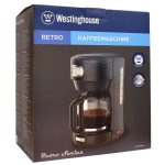 WESTINGHOUSE WKCMR621BK Retro Series Καφετιέρα Φίλτρου 1000W Μαύρο Γλυκόριζας - Image 2