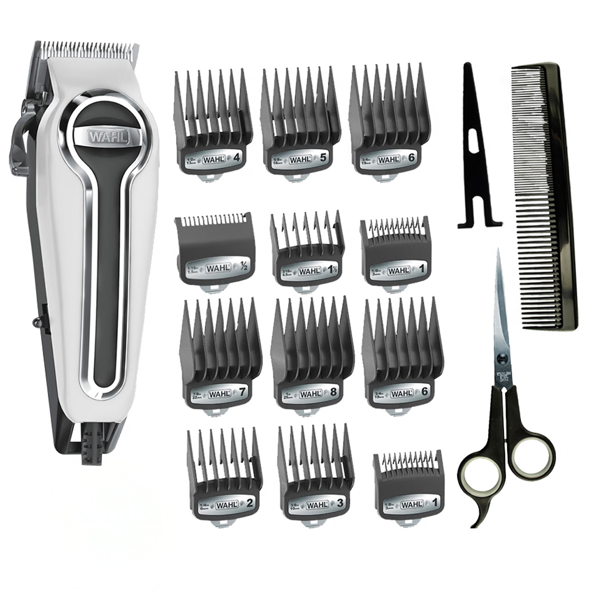 Wahl Elite Pro Επαναφορτιζόμενη Κουρευτική Μηχανή Λευκή - Image 4