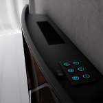 CECOTEC ReadyWarm 2200 Curved Flames Connected 05365 Ηλεκτρικό Τζάκι Επιτοίχιο 2000W Μαύρο - Image 6
