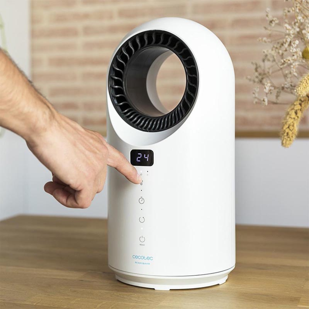 Αερόθερμο Δαπέδου 1500 W CECOTEC 05370 - Λευκό - Image 5
