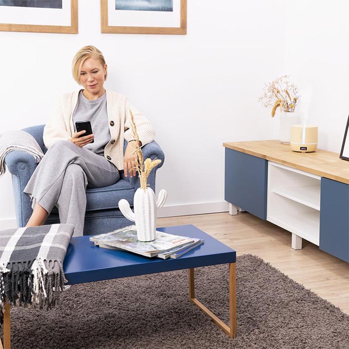 Cecotec Pure Aroma 550 Connected 05648 Διαχυτής Αρώματος και Υγραντήρας Κίτρινο - Image 5