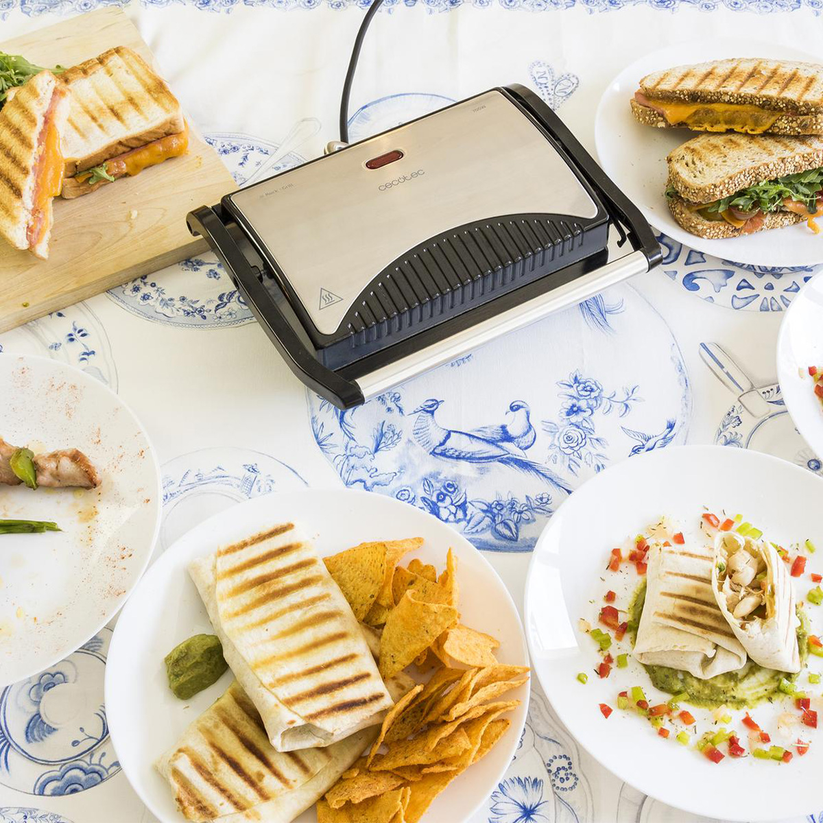 CECOTEC 03022 Τοστιέρα Γκριλιέρα 700W Inox Ασημί - Image 4