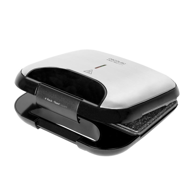 CECOTEC Rock’n Toast Square CEC-03030 Τοστιέρα 750W Ασημί