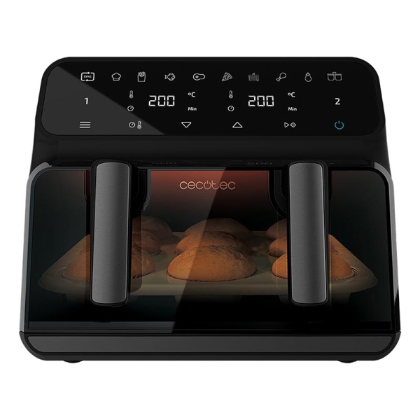 CECOTEC Cecofry Advance 9000 Window 04986 Φριτέζα Αέρος 9L Ψηφιακή Μαύρη