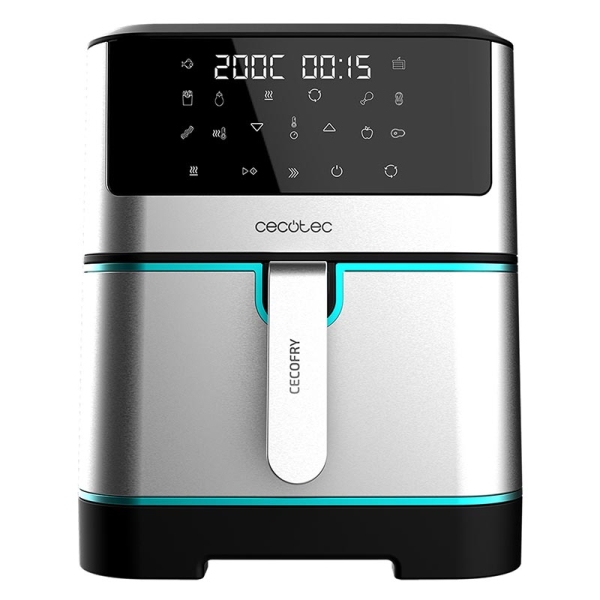 CECOTEC Cecofry Supreme 8000 CEC-04984 Φριτέζα Αέρος 8L Ψηφιακή Ασημί