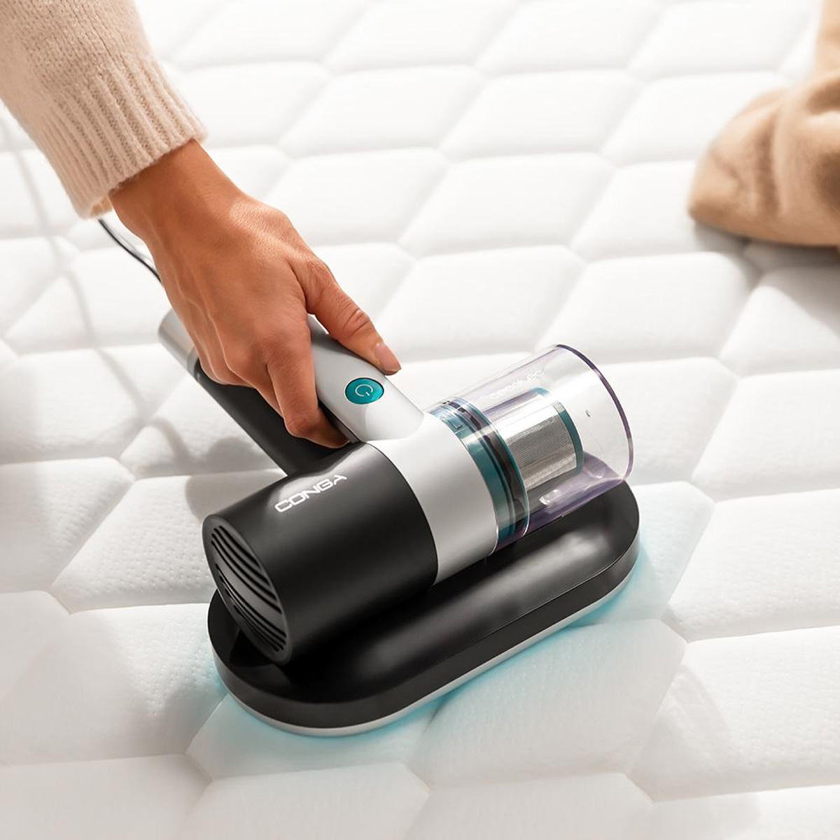 CECOTEC Conga RockStar 3000 CEC-05569 Σκουπάκι Χειρός για Ακάρεα 300W 0.2L Μαύρο - Image 4