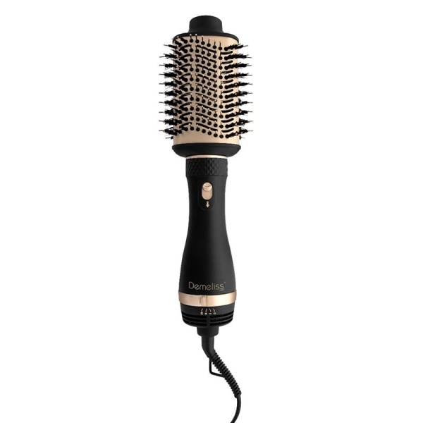 Demeliss Volume και Style Βούρτσα Αέρος 2σε1 1200W Μαύρη
