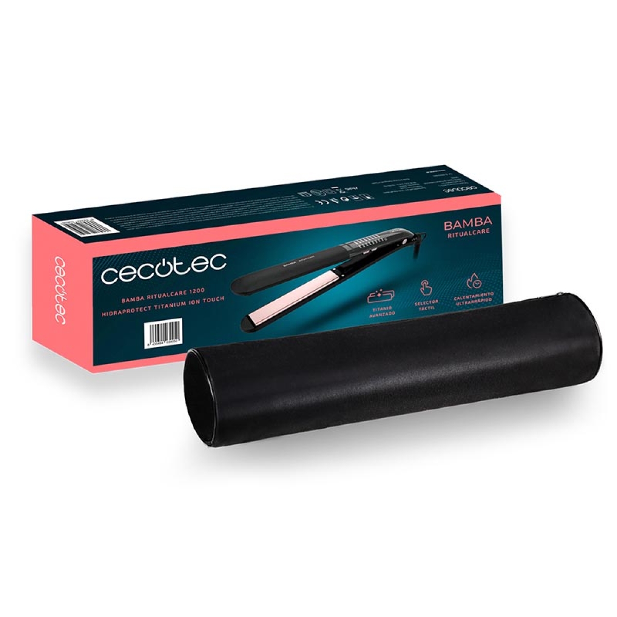Cecotec Bamba CEC-03405 Ισιωτική Μαλλιών 60W - Μαύρο - Image 2