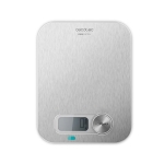 CECOTEC Cook Control 10200 EcoPower CEC-04143 Ψηφιακή Ζυγαριά Κουζίνας 1g / 8kg Inox