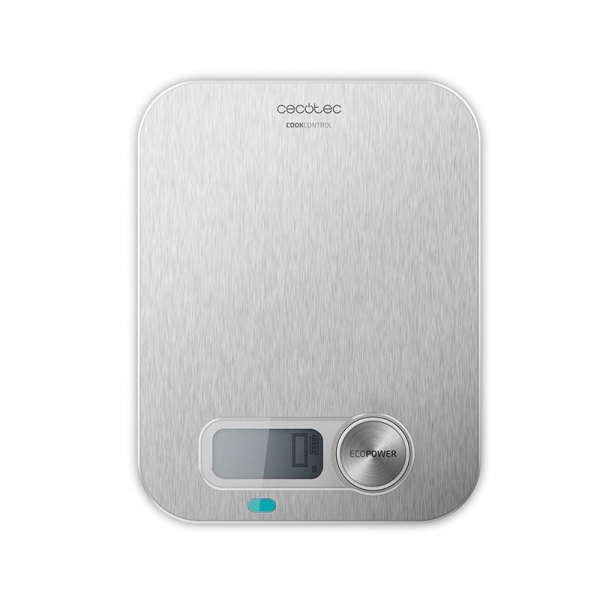CECOTEC Cook Control 10200 EcoPower CEC-04143 Ψηφιακή Ζυγαριά Κουζίνας 1g / 8kg Inox