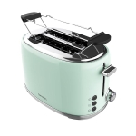 Toast&Taste 1000 Retro Double CEC-03230 Φρυγανιέρα 2 Θέσεων 980 W Πράσινη