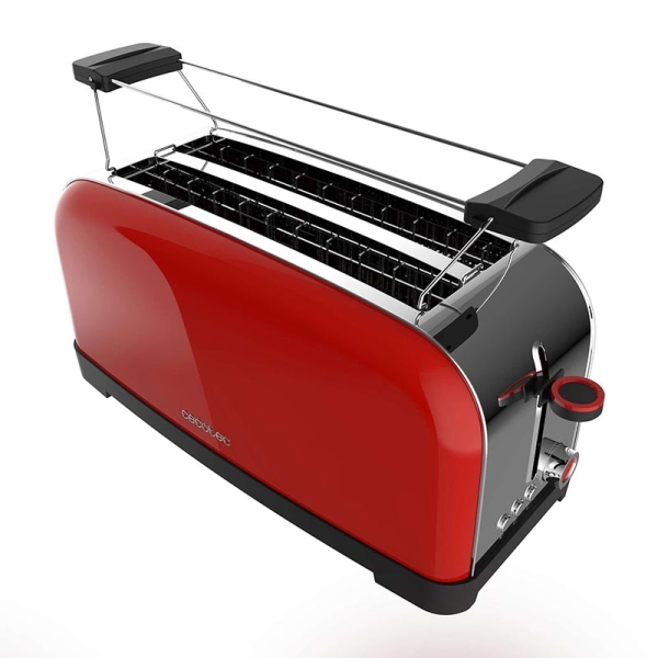 Toastin’ time 1500 Red CEC-04827 - Φρυγανιέρα 2 Θέσεων 1500 W Κόκκινη