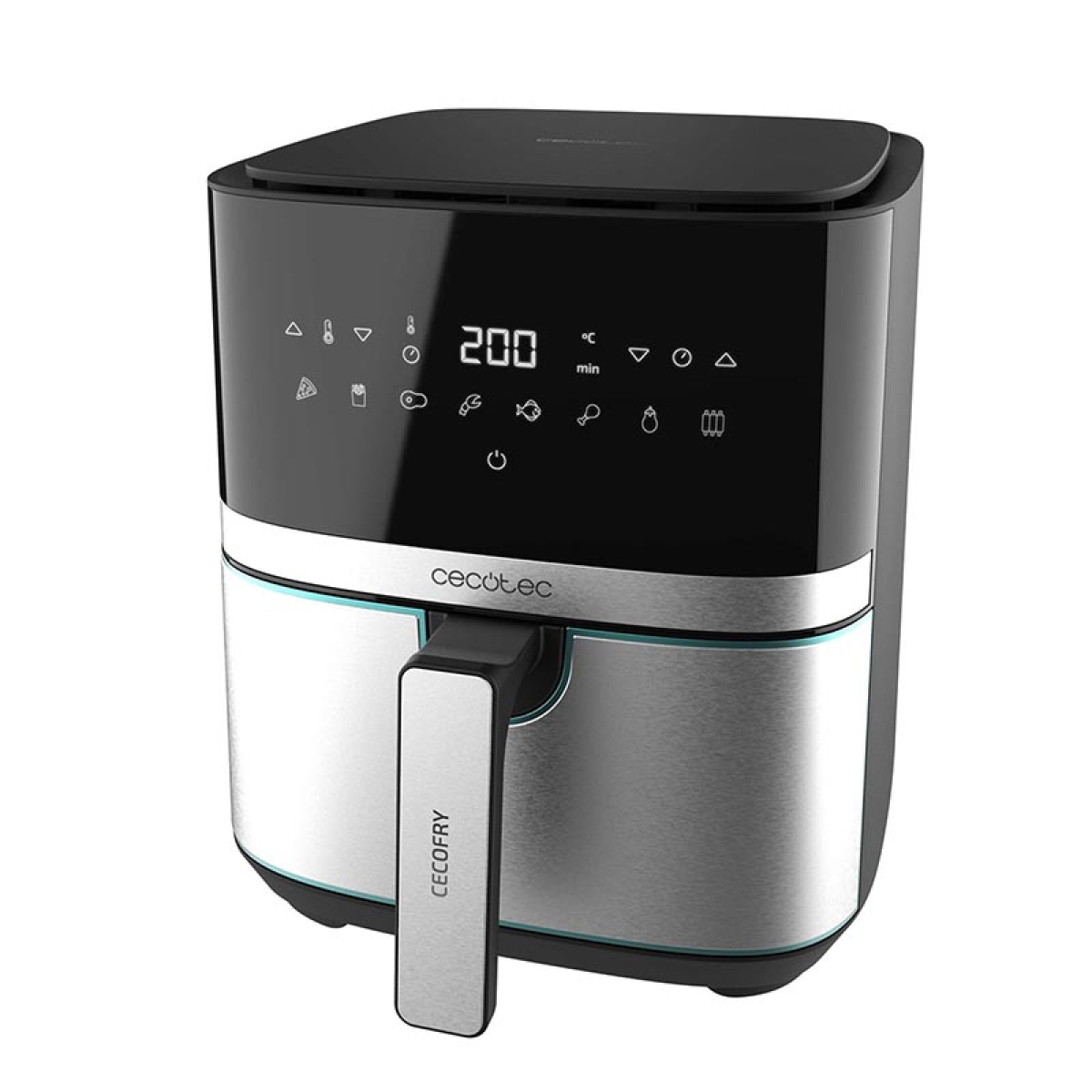 CECOTEC Cecofry Full Inox 5500 Pro CEC-03317 Φριτέζα Αέρος Ασημί - Image 2