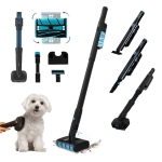 Scoba 2100 Twice Animal CEC-08399 Επαναφορτιζόμενη Σκούπα Stick & Χειρός 210 W - Μαύρο