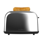 CECOTEC Toastin’ Time 850 Inox CEC-04810 Φρυγανιέρα 2 Θέσεων 850W