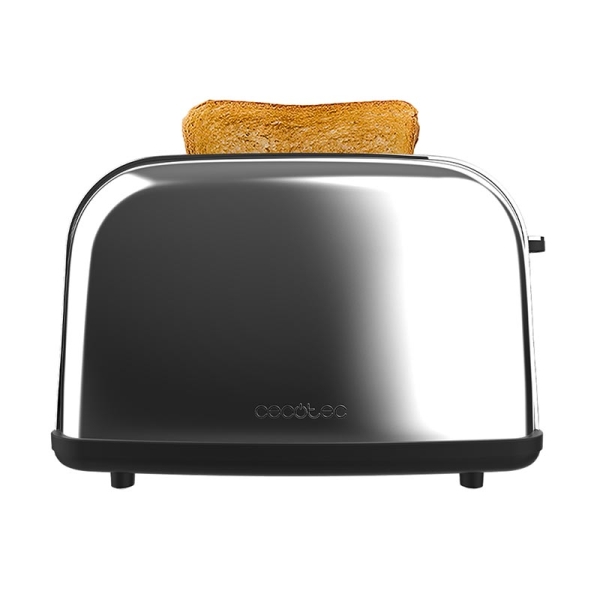 CECOTEC Toastin’ Time 850 Inox CEC-04810 Φρυγανιέρα 2 Θέσεων 850W