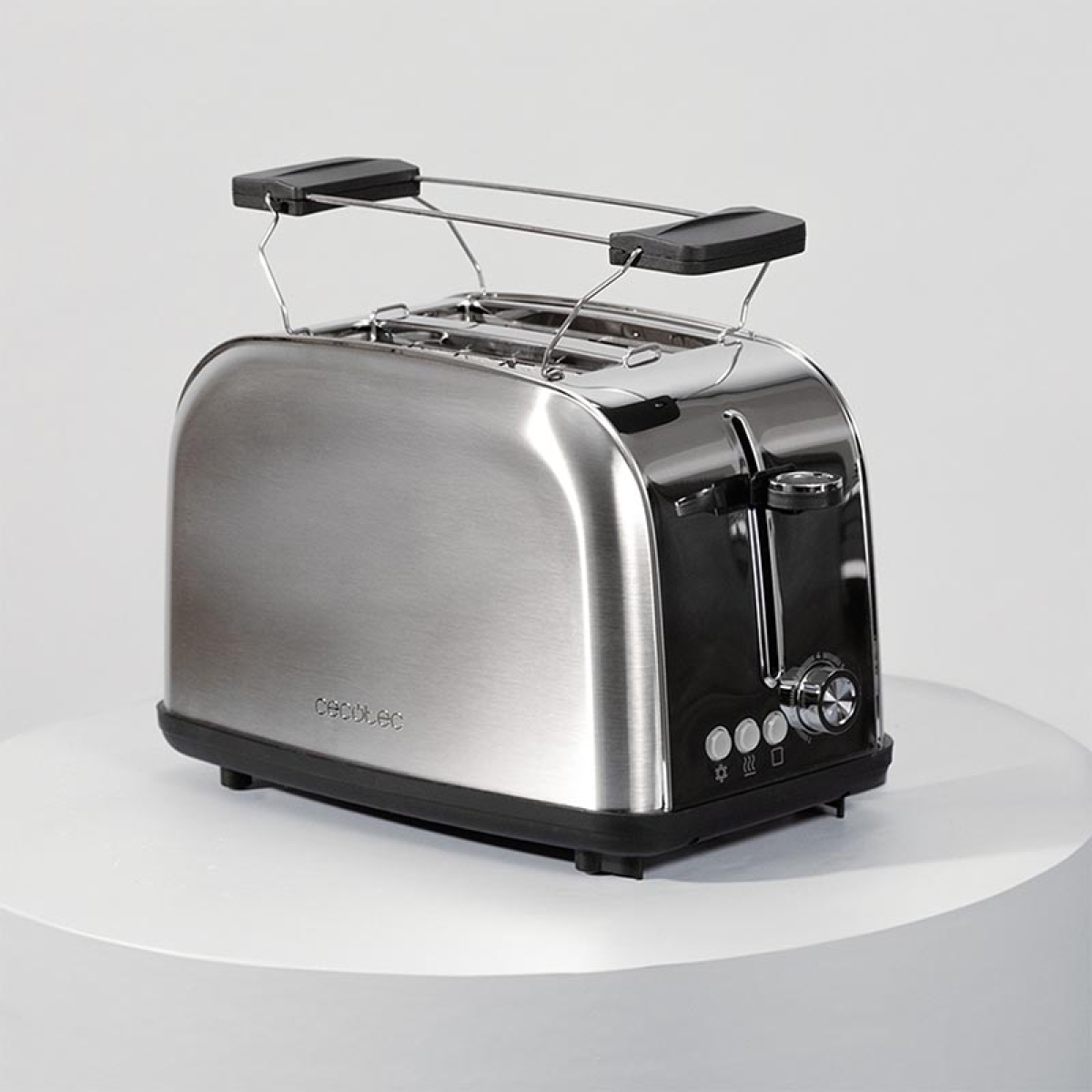 CECOTEC Toastin’ Time 850 Inox CEC-04810 Φρυγανιέρα 2 Θέσεων 850W - Image 4