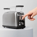 CECOTEC Toastin’ Time 850 Inox Long CEC-04816 Retro Φρυγανιέρα 2 Θέσεων 850W Ασημί - Image 5