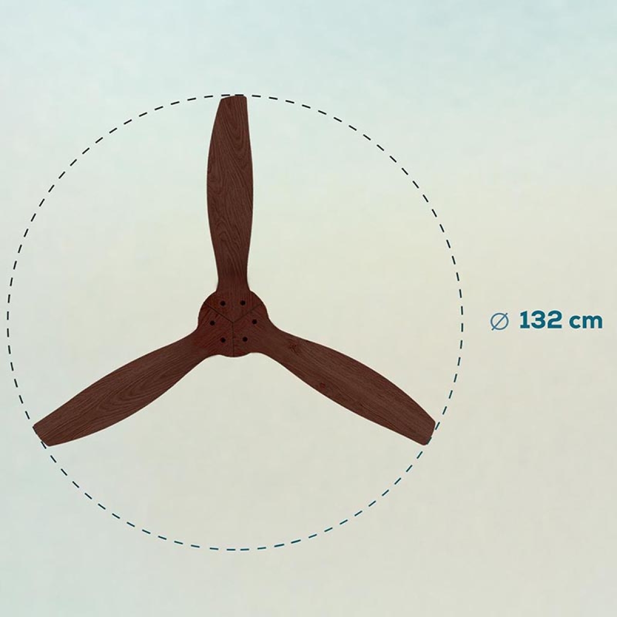 Ανεμιστήρας Οροφής Cecotec Energy Silence Aero 580 CEC-05949, Καφέ - Image 3