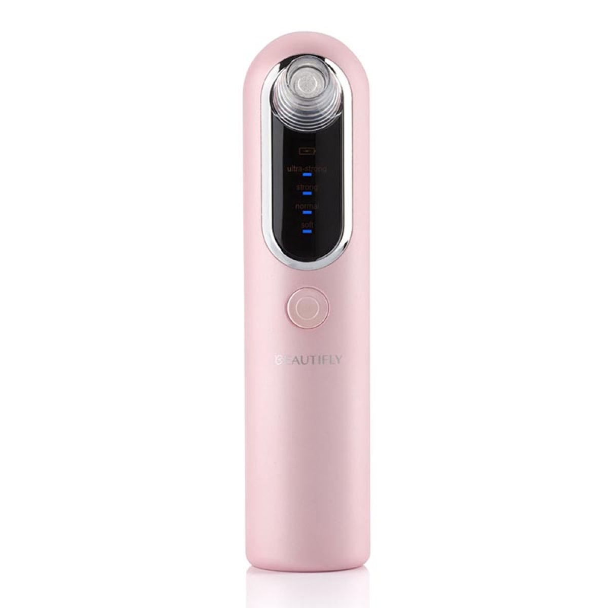 DERMA BLUSH Συσκευή Καθαρισμού Προσώπου με Vacuum και 4 Κεφαλές Ροζ - Image 3
