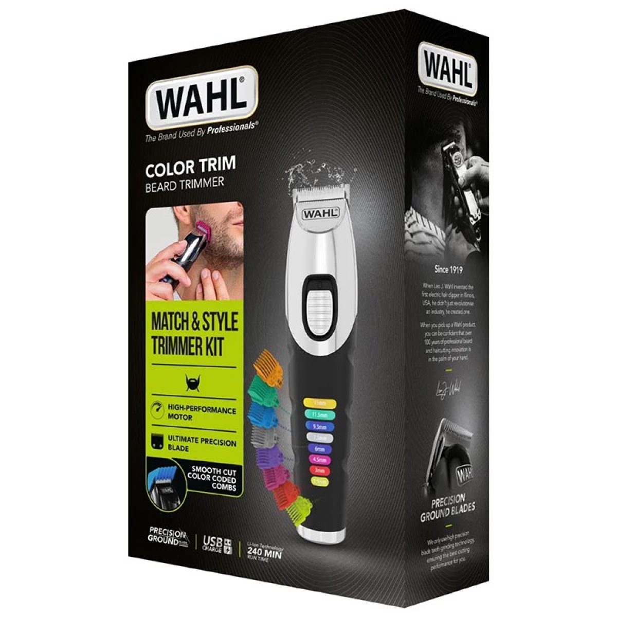 WAHL Professional Color Trim Κουρευτική Μηχανή Μαύρη - Image 2