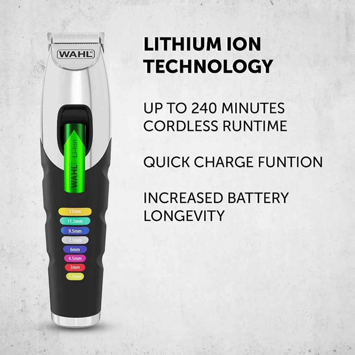 WAHL Professional Color Trim Κουρευτική Μηχανή Μαύρη - Image 6