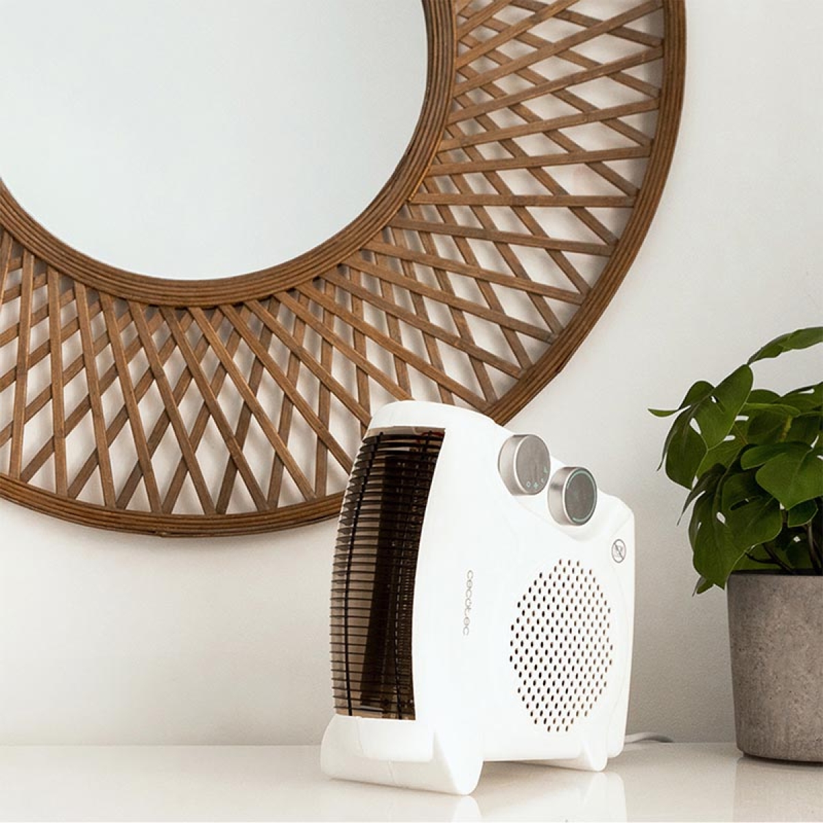 CECOTEC ReadyWarm 2000 Max Dual White CEC-08258 Αερόθερμο Δαπέδου 2000W Λευκό - Image 4
