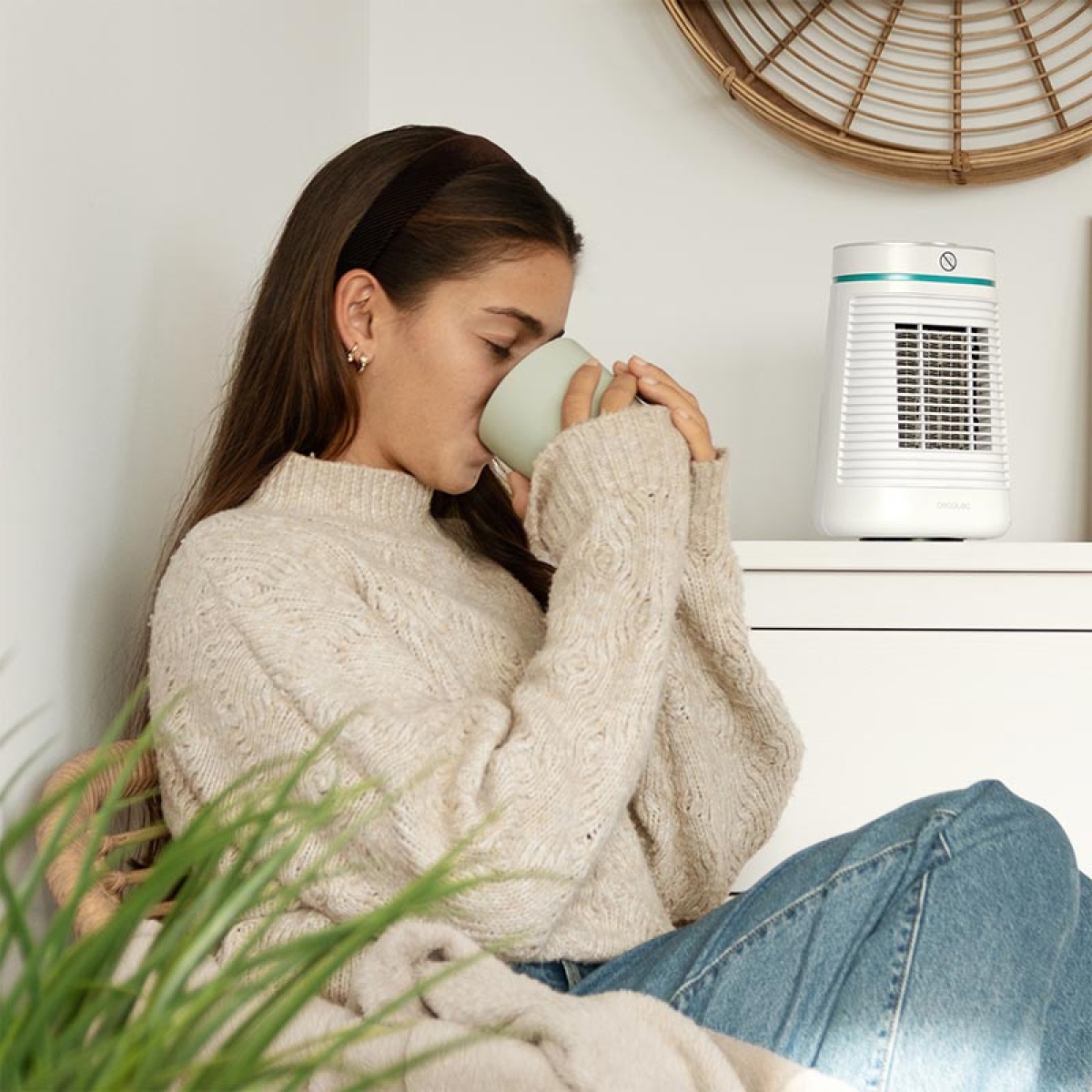 CECOTEC ReadyWarm 1550 Max CEC-08273 Κεραμικό Αερόθερμο 1500W Λευκό - Image 6