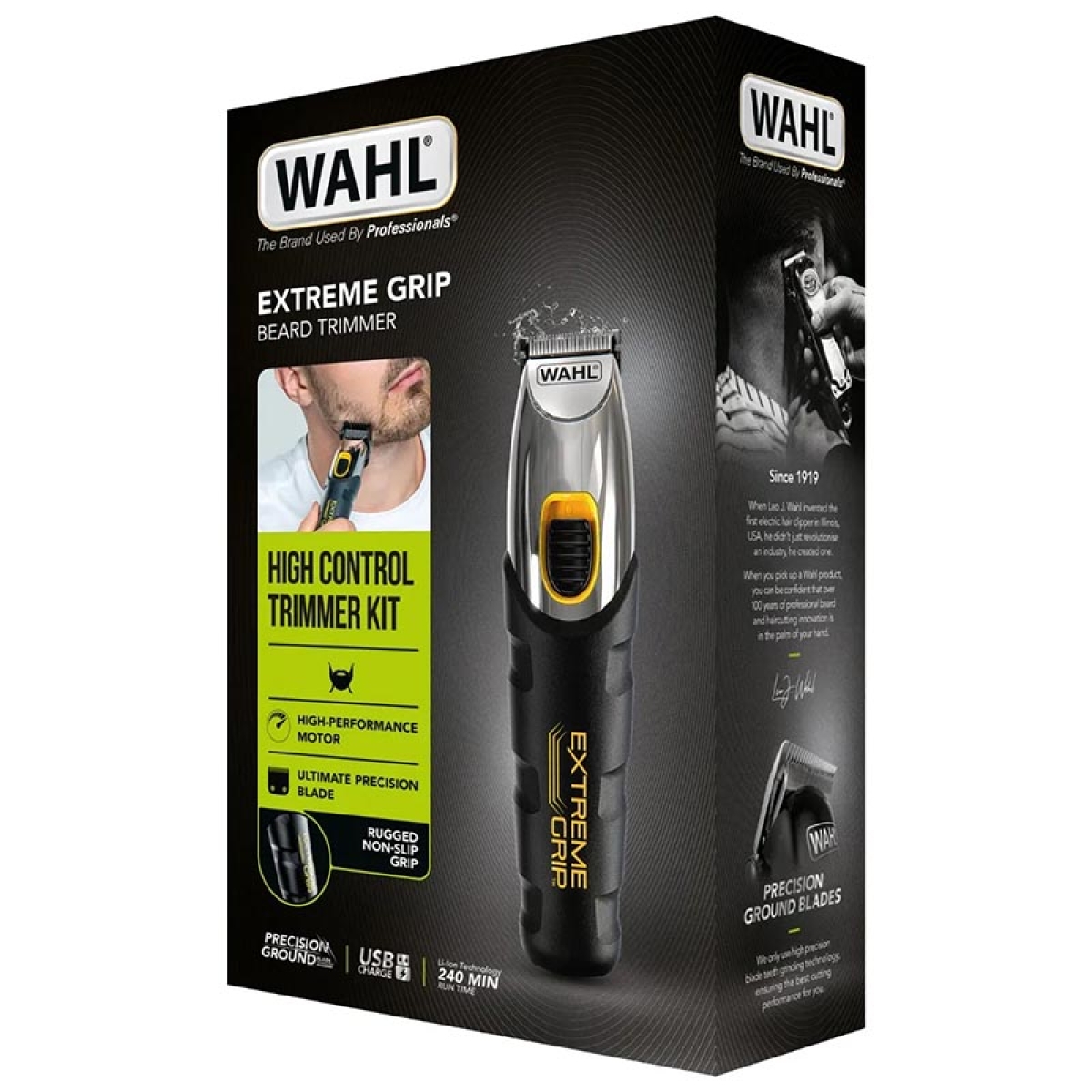 WAHL Extreme Grip Επαναφορτιζόμενο Τρίμερ Μαύρο - Image 2