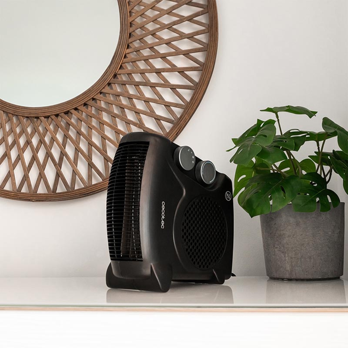 Cecotec ReadyWarm 2000 Max Dual 08251 Αερόθερμο Δαπέδου 2000W Μαύρο - Image 6