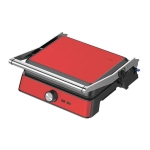 WESTINGHOUSE WKCG907RD Τοστιέρα Γκριλιέρα 2200W Κόκκινη