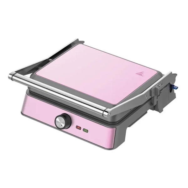 Γκριλιέρα με Άνοιγμα 180° και ισχύ 2200W WESTINGHOUSE WKCG907PK - Ροζ