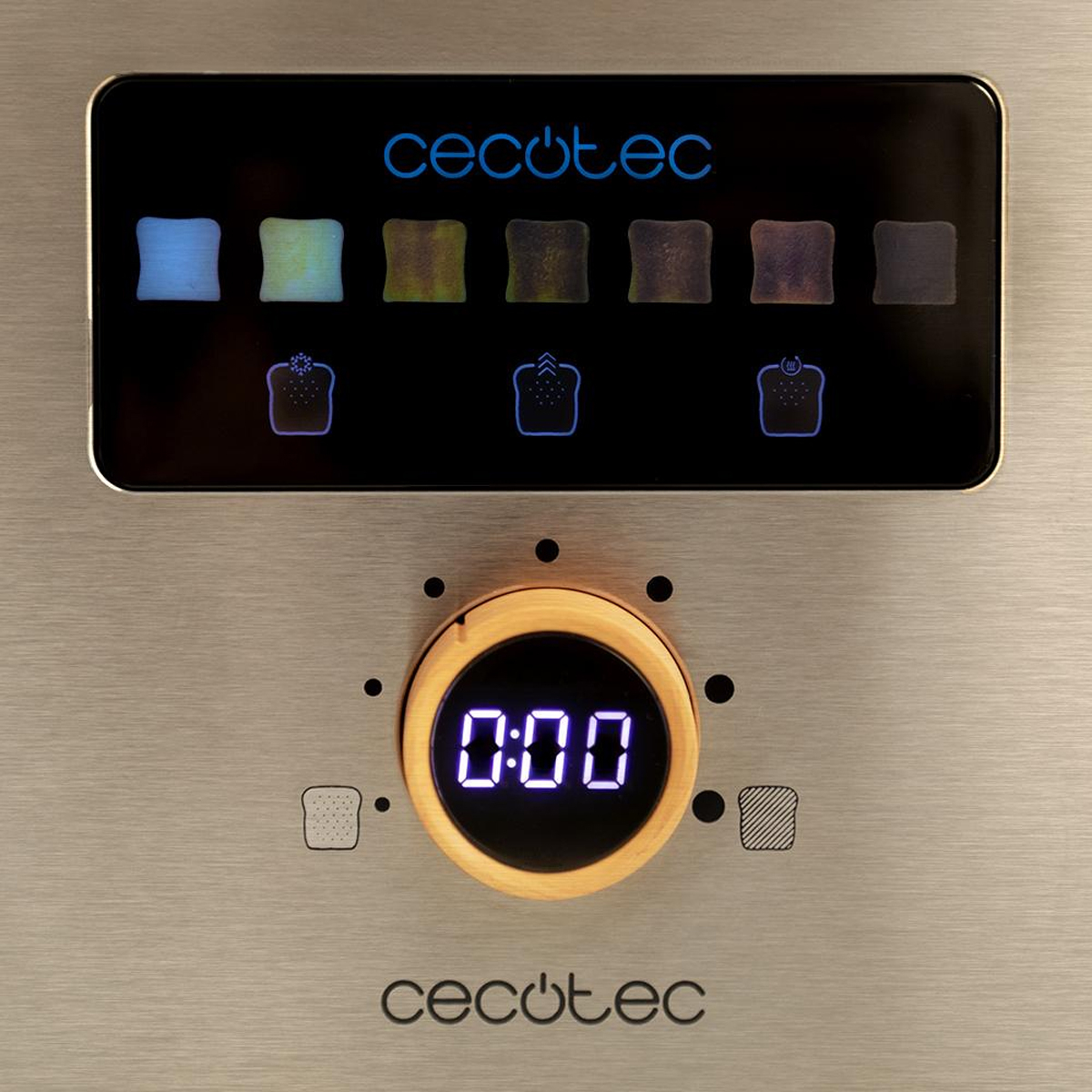 CECOTEC Touch and Toast Extra Upright Toaster 04845 Φρυγανιέρα 1 Θέσης 1000W Ασημί - Image 4