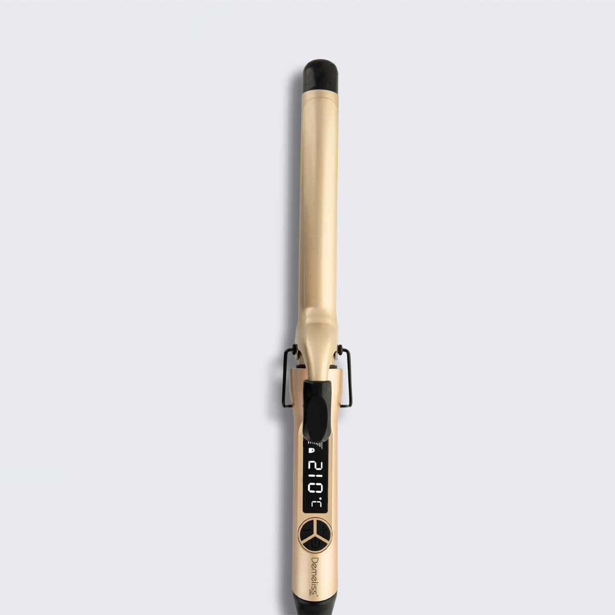 DEMELISS Kera Curl SA-2402 Ψαλίδι Μαλλιών Κεραμικό για Μπούκλες Χρυσό - Image 3