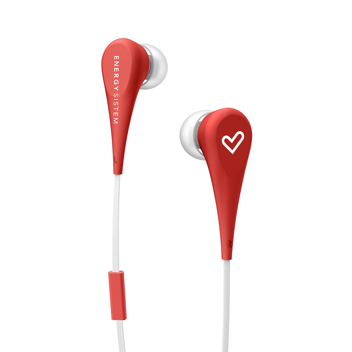 ENERGY SISTEM Earphones Style 1+ Κόκκινο 446001 - Image 3