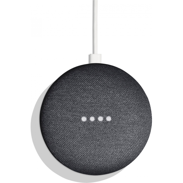 Google Nest Mini (2nd Gen) Smart Hub Wi-Fi / Bluetooth Συμβατό με Google Home (Charcoal)