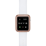 Sky B by Rachel & Victoria Περιμετρική πρόσοψη για Apple Watch rose gold 1