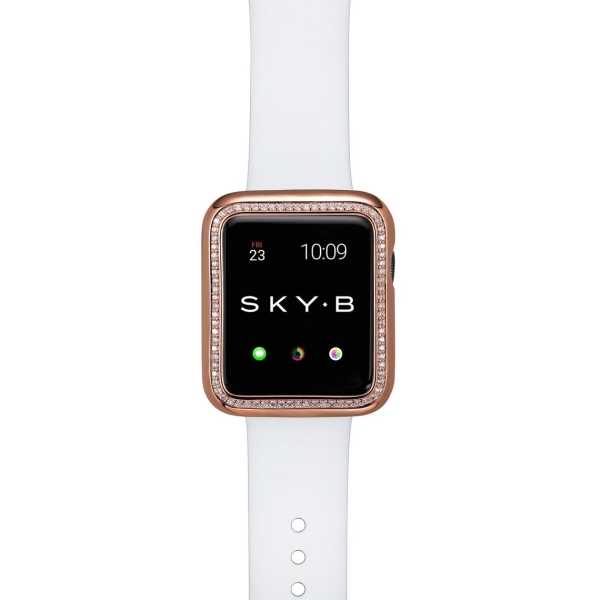 Sky B by Rachel & Victoria Περιμετρική πρόσοψη για Apple Watch rose gold 1
