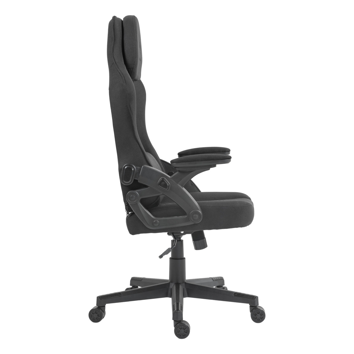 Deltaco Gaming Καρέκλα Υφασμάτινη DC130 Fabric Μαύρη GAM-180 - Image 3