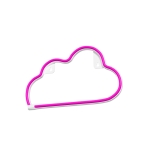 Neolia Διακοσμητικό Φωτιστικό Neon LED Light CLOUD Ροζ NNE25 - Image 2
