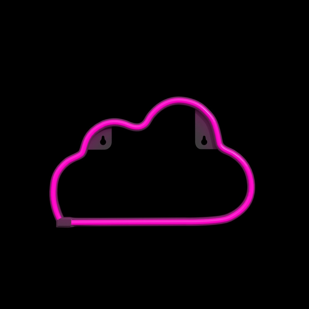 Neolia Διακοσμητικό Φωτιστικό Neon LED Light CLOUD Ροζ NNE25 - Image 3