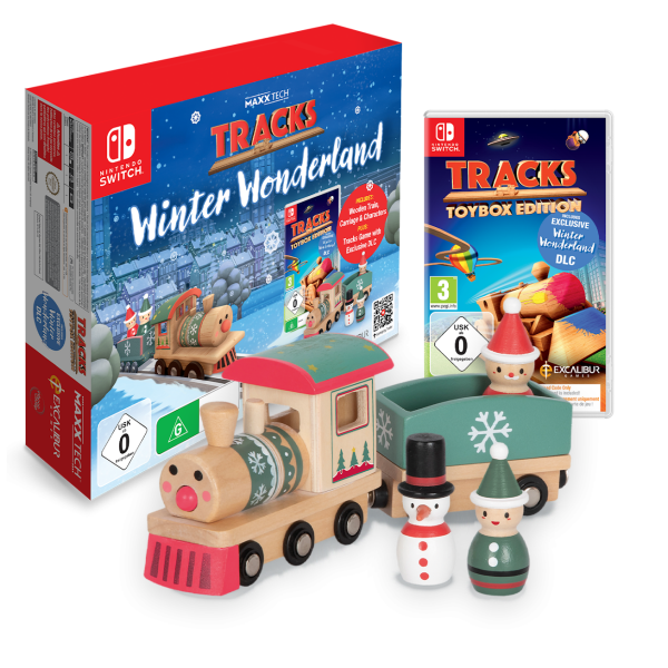 Maxx Tech Παιχνίδι Tracks Winter Wonderland Toybox Edition MXT-TRACKS-XMAS-SW