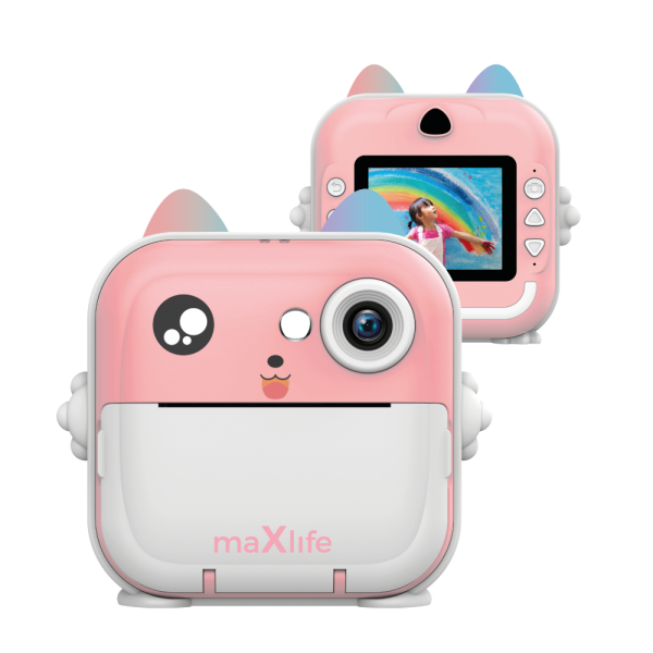 Maxlife Φωτογραφική Στιγμής Παιδική Ροζ MXPC-100 pink