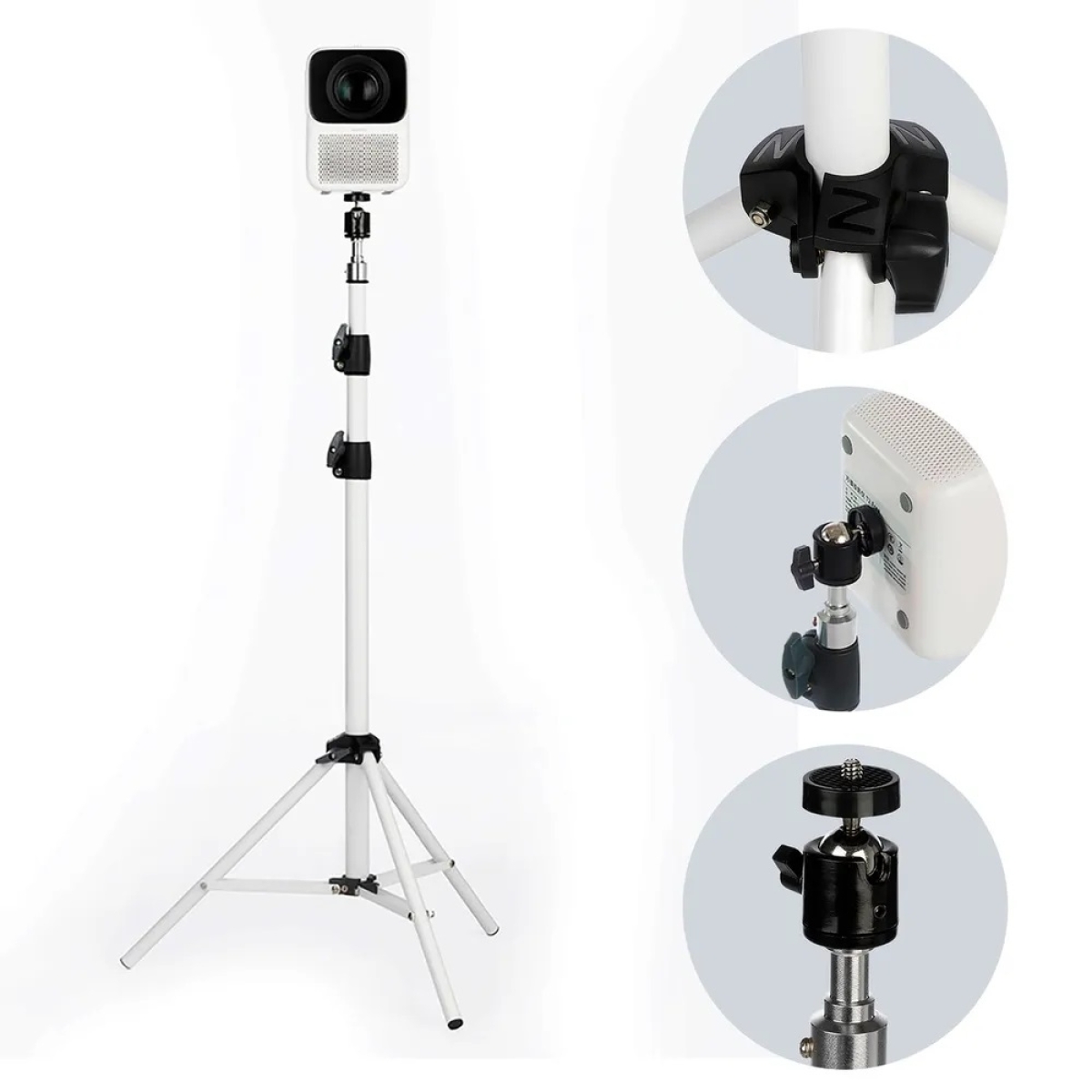 Xiaomi Βάση Projector Δαπέδου Wanbo Λευκή - Image 3