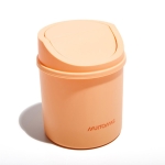 Muitomas Πλαστικό Καλάθι Αχρήστων Ροδακινί DESKBINPF - Image 2